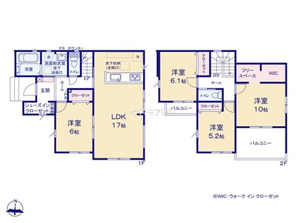 牛久市刈谷町1丁目　1号棟　新築戸建