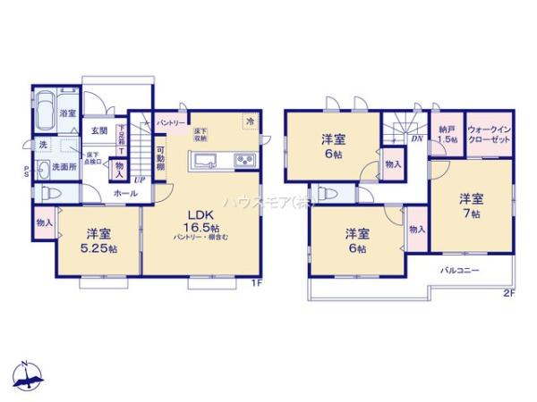 流山市西深井　A号棟　新築戸建