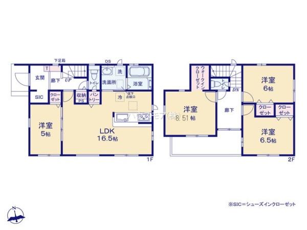 松戸市栄町西2丁目　1号棟　新築戸建