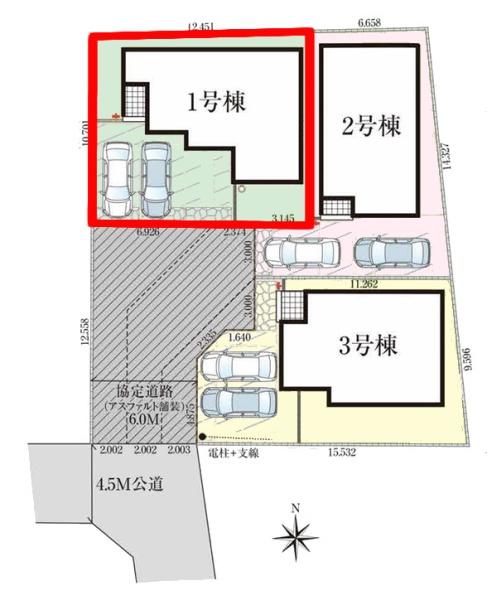 流山市東深井　1号棟　新築戸建