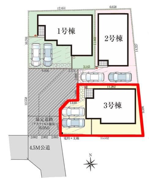 流山市東深井　3号棟　新築戸建
