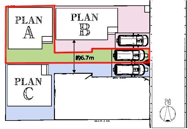 松戸市松飛台　A号棟　新築戸建