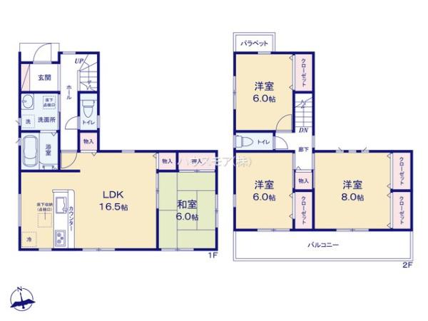 流山市名都借　新築戸建