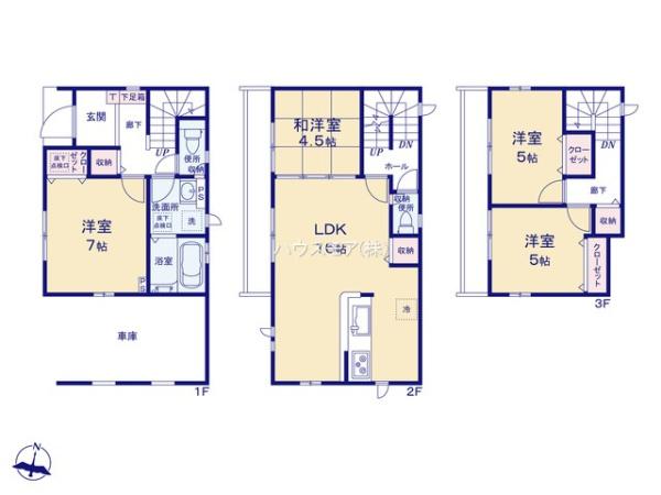 松戸市稔台3丁目　新築戸建