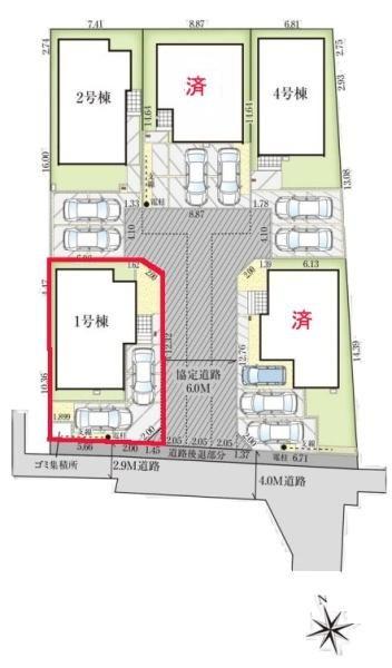 野田市清水　1号棟　新築戸建