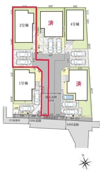 野田市清水　2号棟　新築戸建