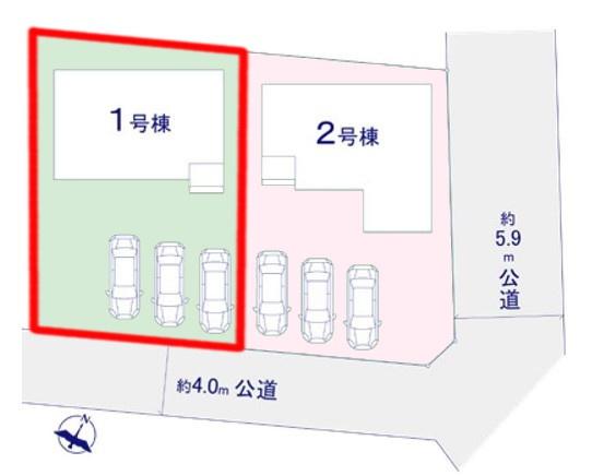 土浦市中　1号棟　新築戸建て