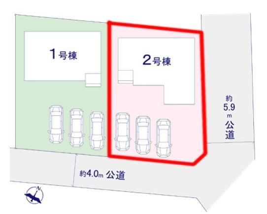 土浦市中　2号棟　新築戸建て