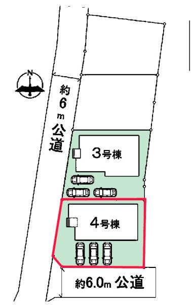 土浦市おおつ野６丁目　4号棟　新築戸建て