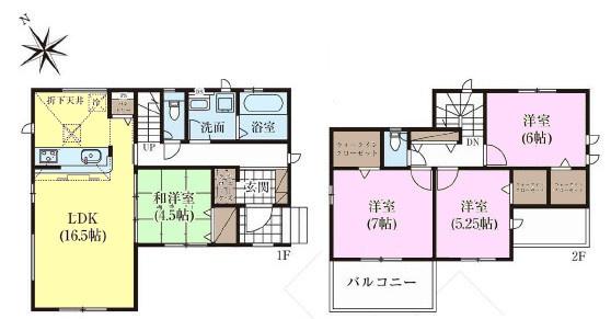 柏市戸張　13号棟　新築戸建