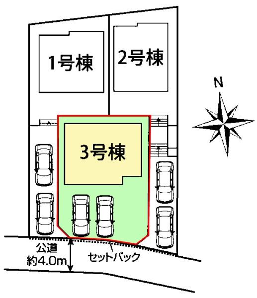 取手市台宿1丁目　3号棟　新築戸建て