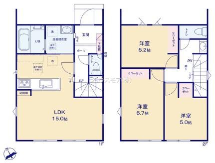 柏市かやの町　6号棟　新築戸建