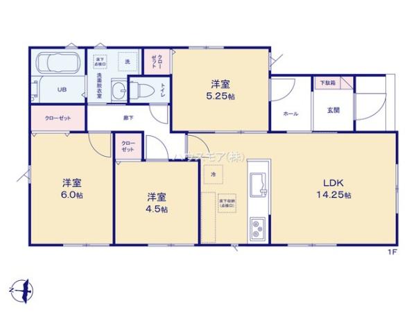 松戸市栄町西5丁目　1号棟　新築戸建て
