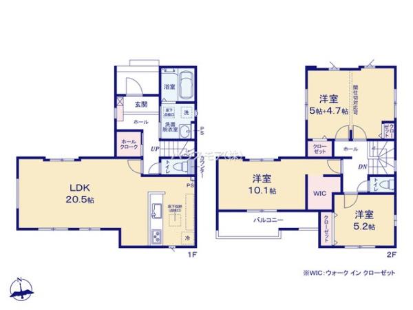 守谷市本町　1号棟　新築戸建