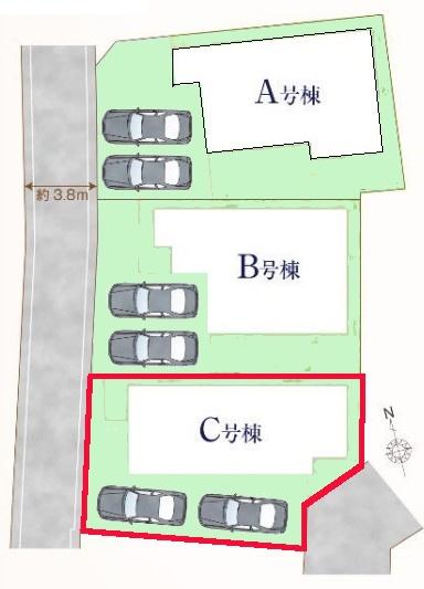 野田市清水　C号棟　新築戸建