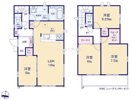 野田市清水　5号棟　新築戸建て