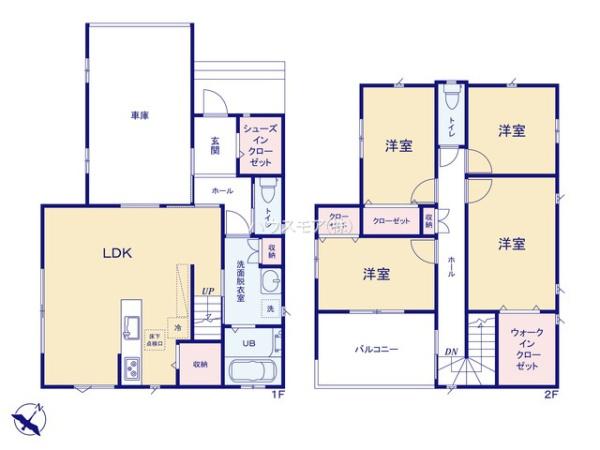 柏市南逆井6丁目　新築戸建