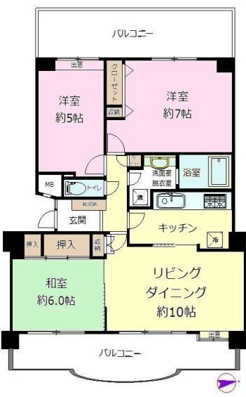 流山ニューシティステージ２１　ヒルサイドコート壱番館