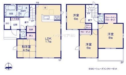野田市岩名　1号棟　新築戸建