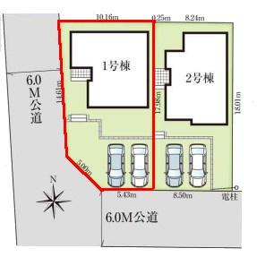 野田市岩名　1号棟　新築戸建