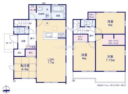 野田市岩名　2号棟　新築戸建