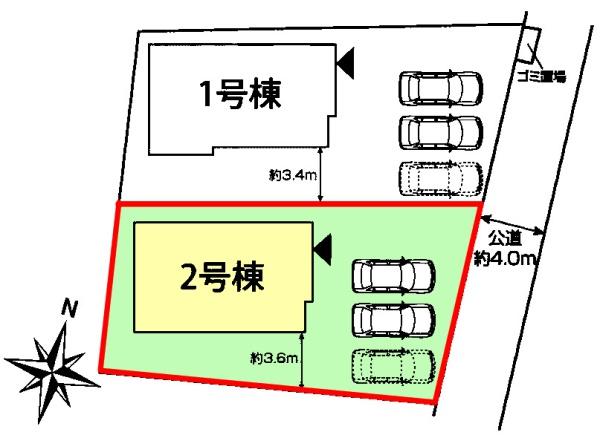 流山市江戸川台東2丁目　2号棟　新築戸建