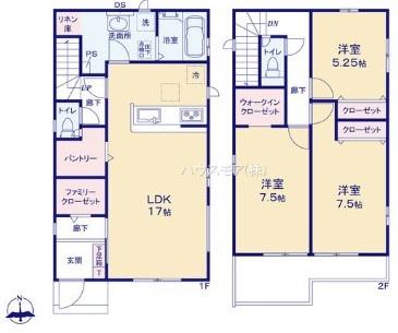 柏市布施新町2丁目　1号棟　新築戸建