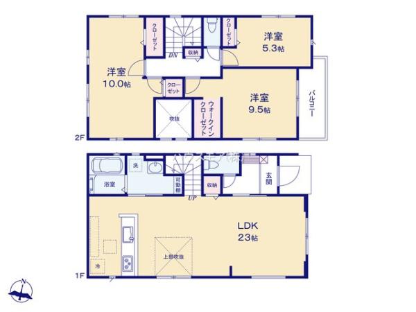 松戸市八ケ崎緑町　7号棟　新築戸建
