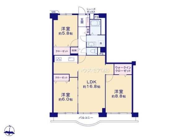 新松戸ファミールハイツ１号棟