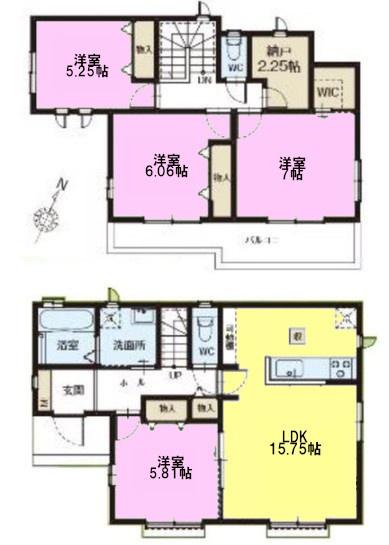 柏市豊四季　新築戸建