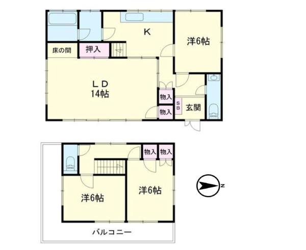 取手市新町6丁目　中古戸建