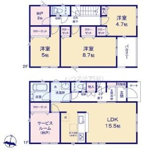 土浦市木田余　4号棟　新築戸建