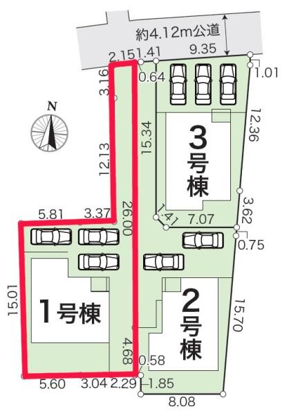 取手市中原町　1号棟　新築戸建て
