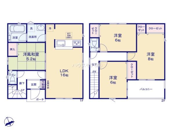 我孫子市中峠　3号棟