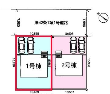つくば市森の里　1号棟　新築戸建