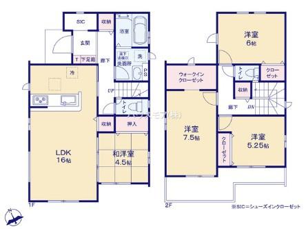 柏市戸張　4号棟　新築戸建