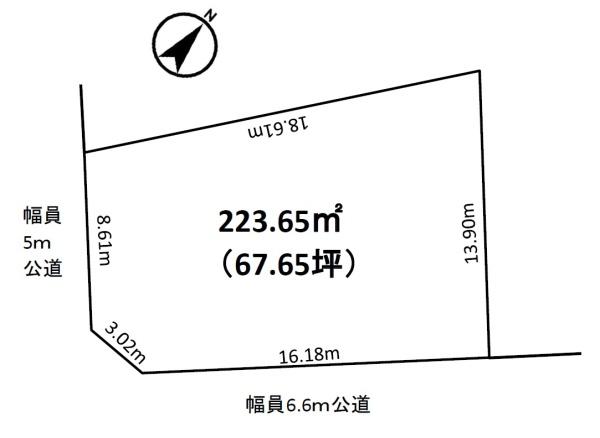守谷市みずき野5丁目　売土地