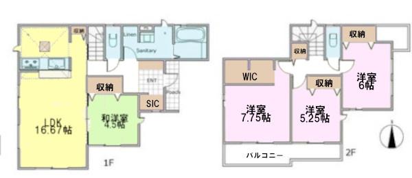松戸市和名ケ谷　新築戸建