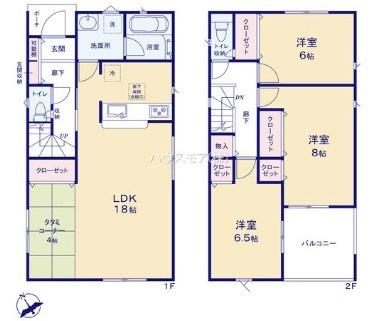 守谷市松前台　3号棟　新築戸建