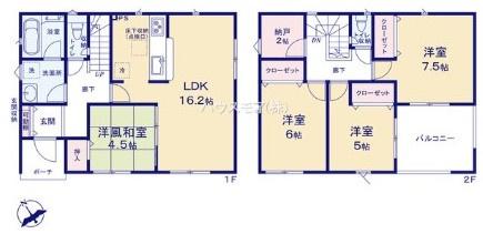守谷市松前台　2号棟　新築戸建