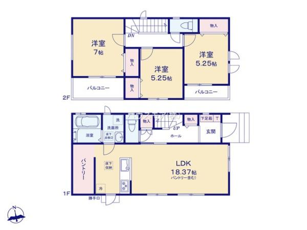 松戸市三ケ月　新築戸建