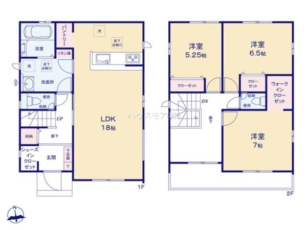 流山市流山4丁目　5号棟　新築戸建