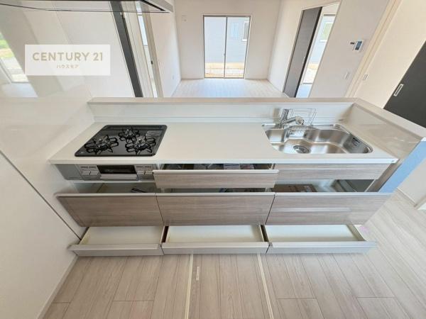 土浦市おおつ野6丁目 3号棟 新築戸建て(キッチン)