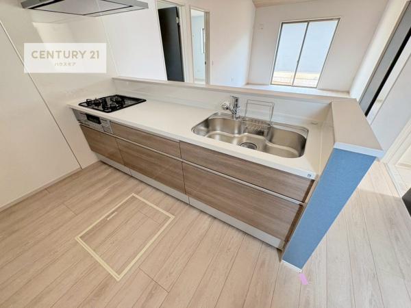 土浦市おおつ野6丁目 3号棟 新築戸建て(キッチン)