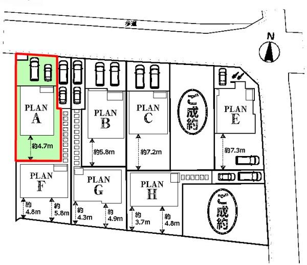 松戸市古ケ崎4丁目　A号棟　新築戸建