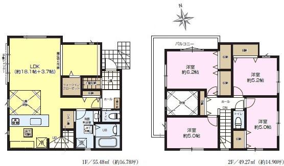 柏市篠籠田　新築戸建