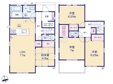 松戸市中和倉　1号棟　新築戸建