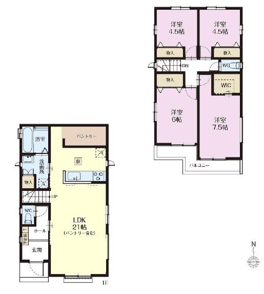 松戸市栗山　B号棟　新築戸建