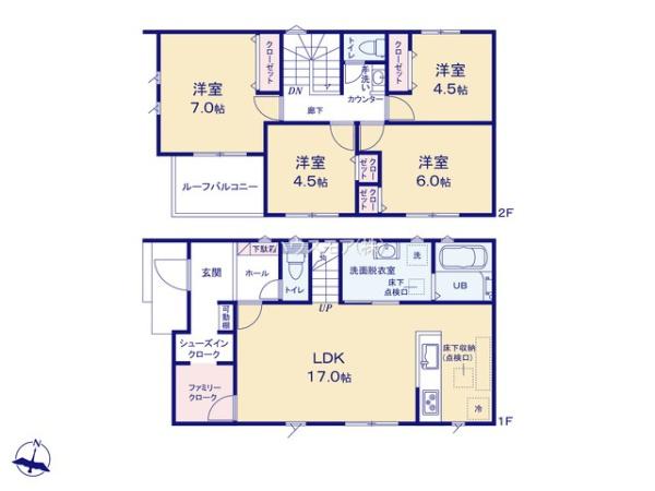 取手市青柳　1号棟　新築戸建