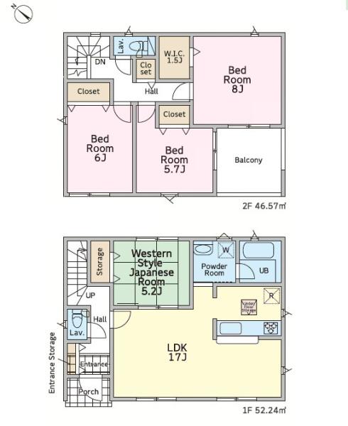つくば市森の里　新築戸建て